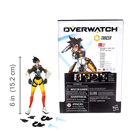 Overwatch Hasbro Ultimates Series Tracer 6" Collectible Action Figure