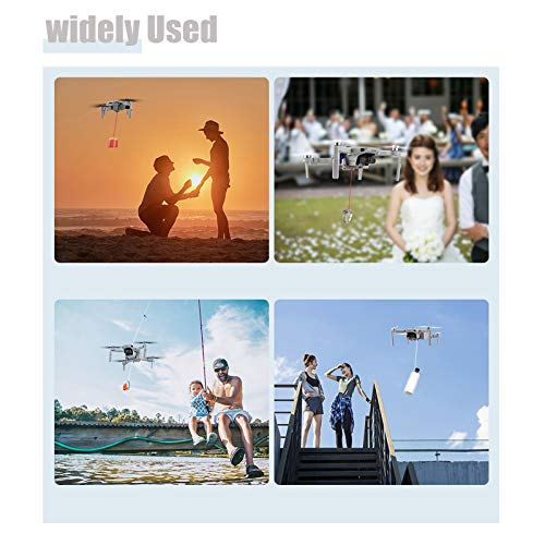 O'woda Mavic Mini 2 lanzador de drones, lanzador de carga útil para transporte de cebos para la pesca, bodas, fiestas, accesorios para DJI Mavic Mini / MINI SE / Mini 2 Drone