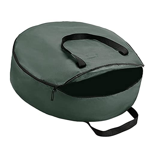 P Prettyia Bolsa de Almacenamiento Contenedor 201D Ford Tela de Tela Resistente con Asas Cierre Rectángulo Bolsa de Navidad para Vacaciones Bolsa de cojín para - Verde-1 76x20cm