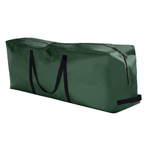 P Prettyia Bolsa de Almacenamiento Contenedor 201D Ford Tela de Tela Resistente con Asas Cierre Rectángulo Bolsa de Navidad para Vacaciones Bolsa de cojín para - Verde 165x38x76cm