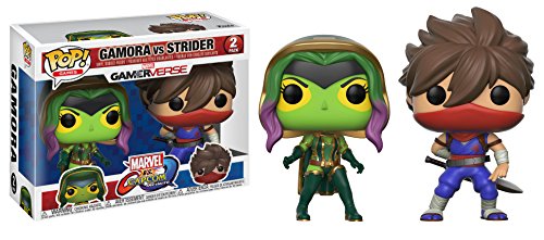 Pack Pop! Marvel Vs Capcom Infinite - 2 Figuras Gamora Vs. Strider