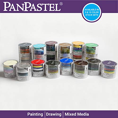 PanPastel 10-Farben-Set Grüntöne