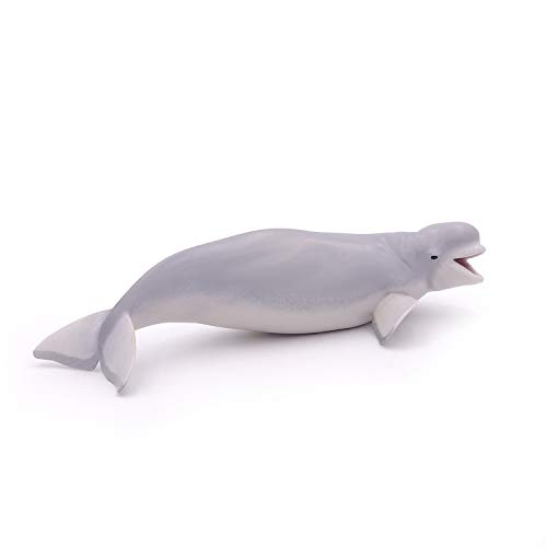 Papo (2056012 Figura de Ballena Beluga, Multicolor