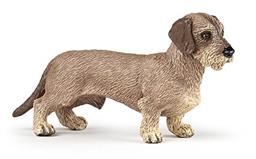 Papo 54043 - Figura de Perro Salchicha, Multicolor