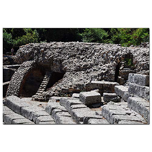 Parque Nacional Butrint Albania Puzzle 1000 Piezas para Adultos Familia Rompecabezas Recuerdo Turismo Regalo