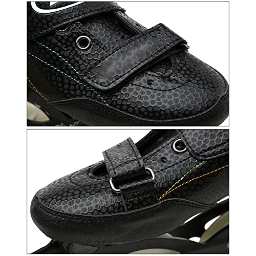 Patines En Línea Para Damas, Patines En Línea Para Principiantes De Fibra De Carbono Cómodos Para Mujeres, Con Bolsa De Almacenamiento Patines En Línea Para Adultos(Size:2/(19CM)/32)