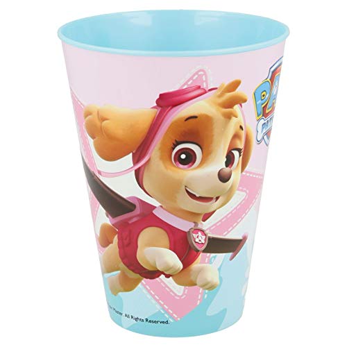 Paw Patrol La Patrulla Canina Vaso apilable pp 430 ml (Stor 86706), color negro, Mediano