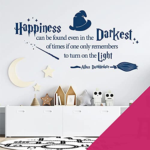 Pegatina de pared con cita de Harry Potter de Albus Dumbledore