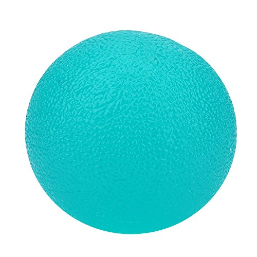 Pelotas anti estrés bolas, Bola de estrés de silicio, Silicon Stress Ball, Therapy Grip Ball Optimal Stress Relief Fortalecedor de mano para muñeca, dedo(Verde)