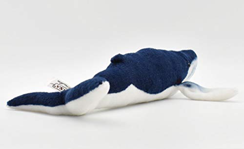 Peluche de Ballena, Azul, 37 cm