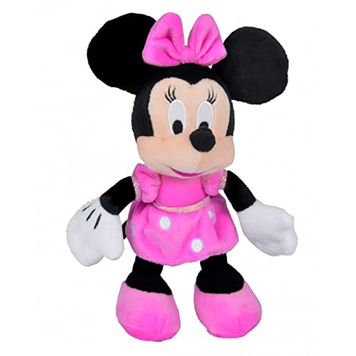 Peluche Minnie Mouse Disney Simba muñeco 20 cm lazo fucsia - 6315870246