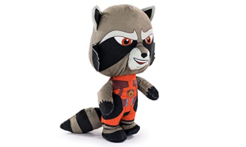 Peluches de los Personajes del Universo Marvel, Avengers, Guardianes de la Galaxia - Calidad Super Soft (20cm, Rocket Raccoon)