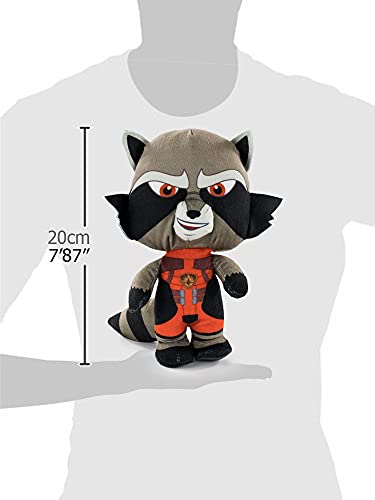 Peluches de los Personajes del Universo Marvel, Avengers, Guardianes de la Galaxia - Calidad Super Soft (20cm, Rocket Raccoon)