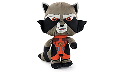 Peluches de los Personajes del Universo Marvel, Avengers, Guardianes de la Galaxia - Calidad Super Soft (20cm, Rocket Raccoon)