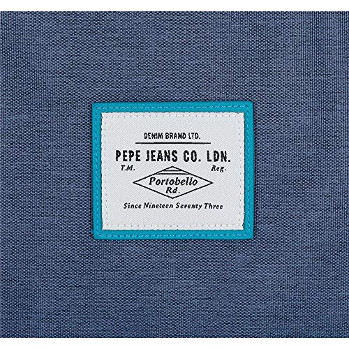 Pepe Jeans Molly Estuche Triple Azul 22x12x5 cms Poliéster