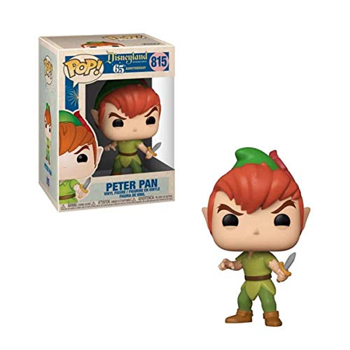 Peter Pan New Pose Pop #815 Disneyland 65th Vinyl Figure (Bundled with EcoTek Protector to Protect Display Box)