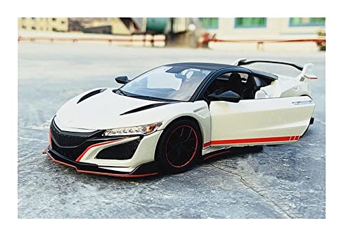 PFSDPO Modelos de Juguete Coche 1:24 Compatible with AC-URA 2018 NSX Simulación de aleación artesanía decoración colección Juguete Regalo cumpleaños niño Muchacho Juguete Padre Novio Regalo Toy Car