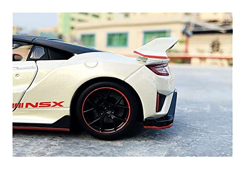 PFSDPO Modelos de Juguete Coche 1:24 Compatible with AC-URA 2018 NSX Simulación de aleación artesanía decoración colección Juguete Regalo cumpleaños niño Muchacho Juguete Padre Novio Regalo Toy Car