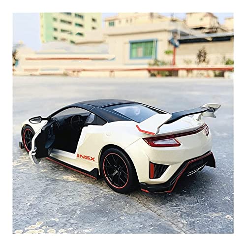 PFSDPO Modelos de Juguete Coche 1:24 Compatible with AC-URA 2018 NSX Simulación de aleación artesanía decoración colección Juguete Regalo cumpleaños niño Muchacho Juguete Padre Novio Regalo Toy Car