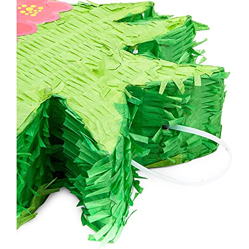 Piñata de piña para Luau hawaiano y fiestas tropicales (16,5 x 9,7 pulgadas)