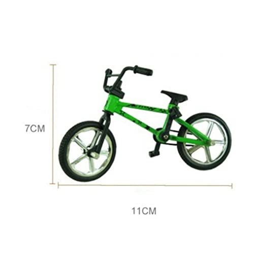 Pinicecore Miniatura Metal Finger Mountain Bike Toy, Finger Bicycle Mountain Bike Cool Boy Juguete Juego Creativo Regalo para Niño 12.5 * * 4,5 Cm, Rojo