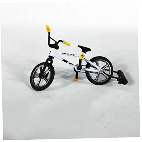 Pinicecore Miniatura Metal Finger Mountain Bike Toy, Finger Bicycle Mountain Bike Cool Boy Juguete Juego Creativo Regalo para Niño 12.5 * * 4,5 Cm, Rojo