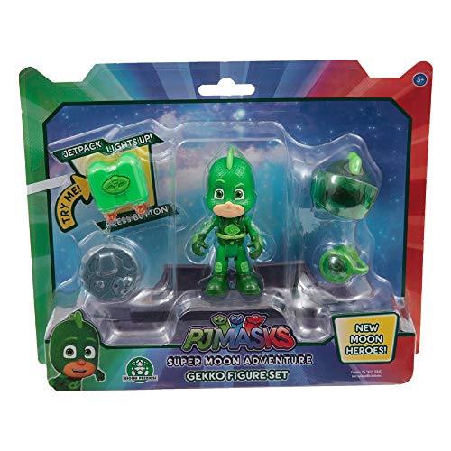 PJ Masks PJU032 figura de juguete para niños Verde Niño/niña 1 pieza(s) - Figuras de juguete para niños (Verde, 3 año(s), Niño/niña, China, 1 pieza(s), 63 pieza(s))