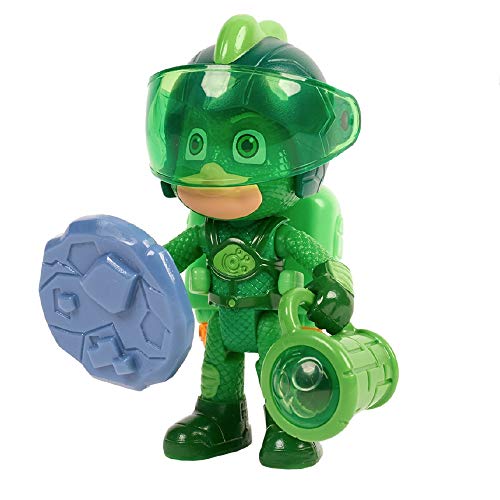 PJ Masks PJU032 figura de juguete para niños Verde Niño/niña 1 pieza(s) - Figuras de juguete para niños (Verde, 3 año(s), Niño/niña, China, 1 pieza(s), 63 pieza(s))