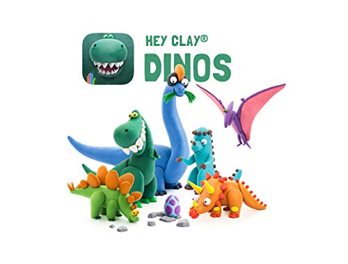 Plastilina interactiva Dinosaurios Hey Clay