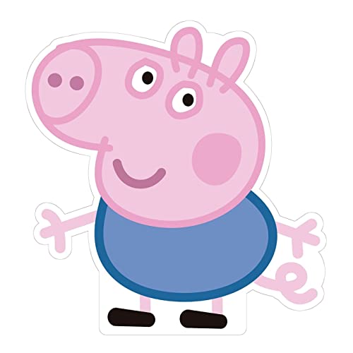 Playbyplay Peluche George Pig de Peppa Pig 20cm Peluche pequeño George Pig Peluche George Cerdito Suave Soft Original Peluche Niña Niño Regalo para Cumpleaños, Navidad, Reyes