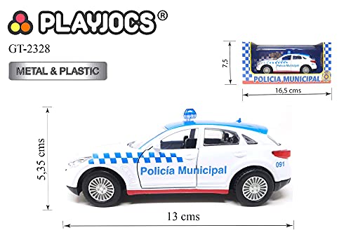 PLAYJOCS GT-2328 VEHICULO POLICÍA Municipal