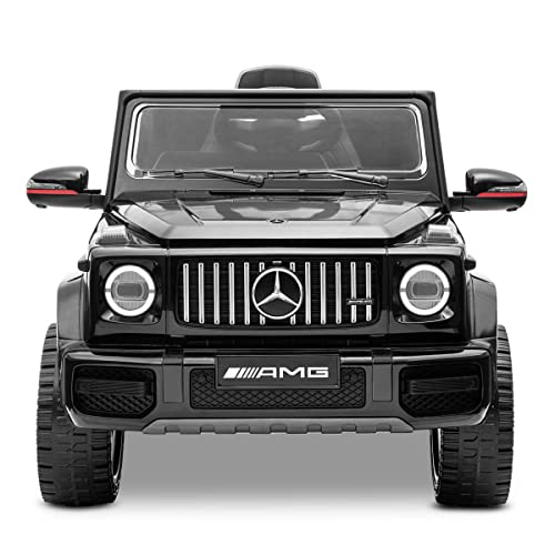 Playkin - Coche electrico niños Mercedes-Benz G63 AMG bateria 12V con Mando +3 años