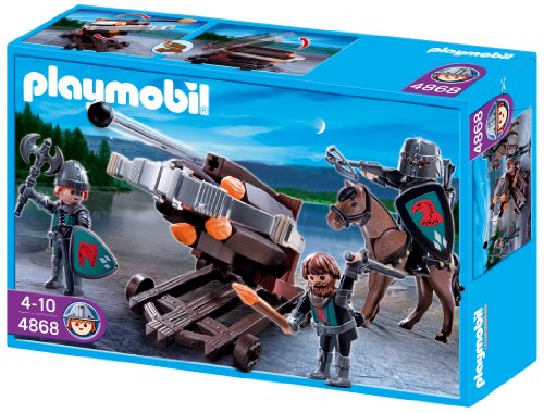 PLAYMOBIL - Ballesta múltiple con Caballeros del Halcón (4868)