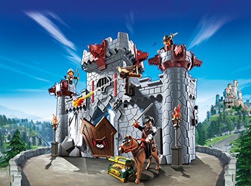 PLAYMOBIL - Castillo maletín del Barón Negro, playset (6697)