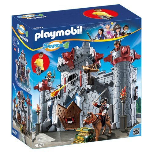 PLAYMOBIL - Castillo maletín del Barón Negro, playset (6697)