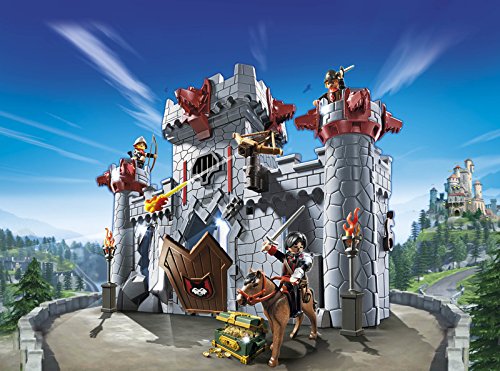 PLAYMOBIL - Castillo maletín del Barón Negro, playset (6697)