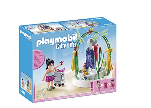 Playmobil Centro Comercial - City Life Plataforma con Luces LED Playsets de Figuras de jugete, Color Multicolor (Playmobil 5489)