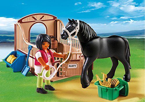 Playmobil Coleccionables - Country Corcel y Establo Playsets (Playmobil 5519)