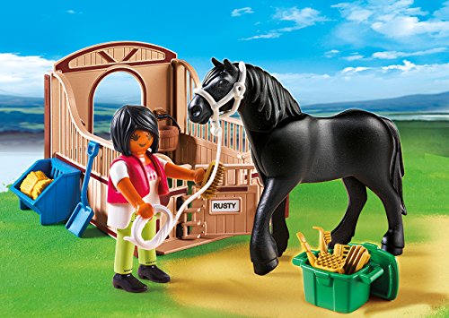 Playmobil Coleccionables - Country Corcel y Establo Playsets (Playmobil 5519)