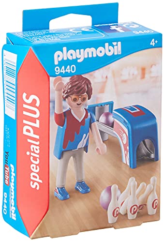 PLAYMOBIL- Jugador de Bolos Juguete, Multicolor (geobra Brandstätter 9440)