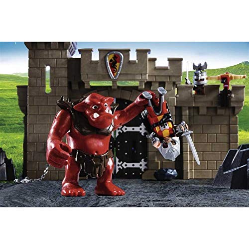 Playmobil Knights 5670 - Ciudadela de los caballeros con trol