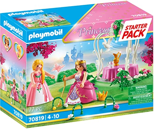 PLAYMOBIL - Princess, Starter Pack Jardín de la Princesa, a Partir de 4 años