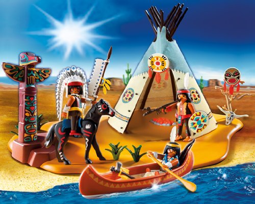 PLAYMOBIL - SuperSet Campamento Indio (4012)