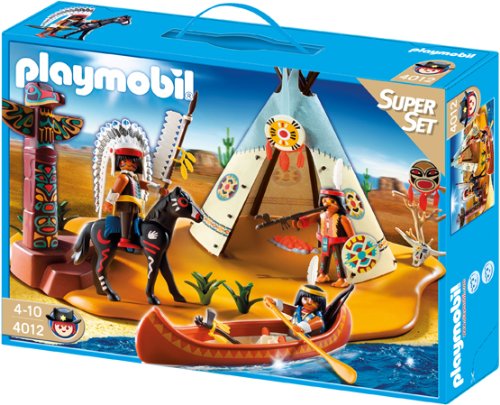 PLAYMOBIL - SuperSet Campamento Indio (4012)