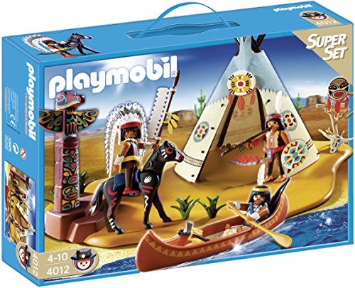 PLAYMOBIL - SuperSet Campamento Indio (4012)