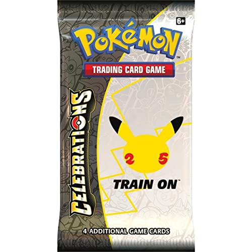 Pokemon Celebrations 25º aniversario Booster - Juego de cartas coleccionables (en inglés)