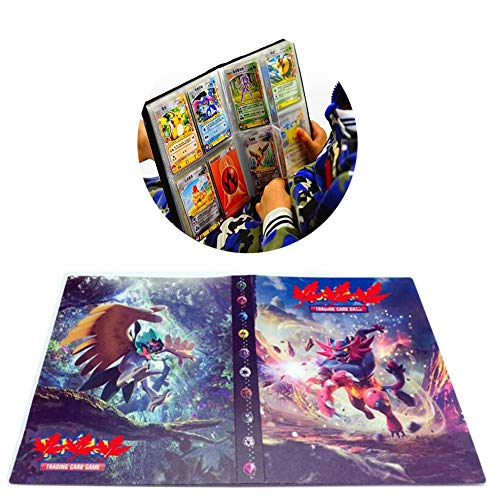 Pokemon Colección Manual Comercio Álbum de Tarjetas GX EX TCG Juego Tarjeta Profesional colección 240 Ranura para Tarjeta -(Incineroar)