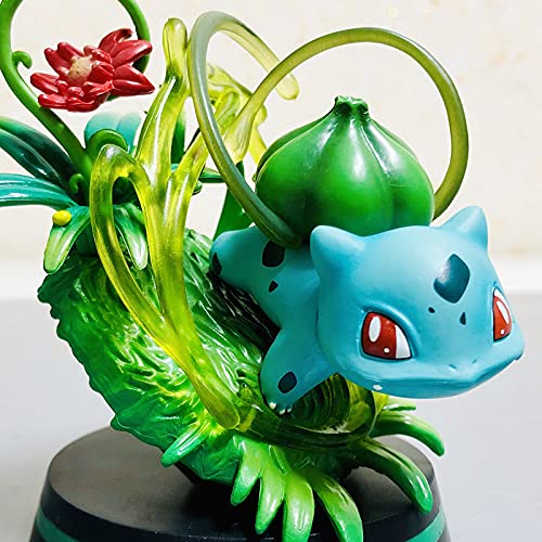 Pokémon GK Scene Little Fire Dragon Jenny Turtle Wonder Frog Seed Super Dream Fire Dinosaur figura en caja (seis)