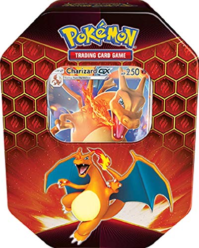 Pokemon Hidden Fates Charizard GX Collectors Tin |Inc Booster Packs & Promo Card