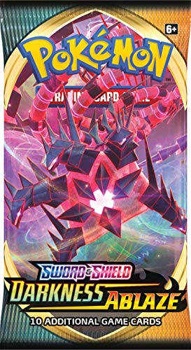 Pokémon POK81712 TCG: Pantalla de Refuerzo de Espada y Escudo 3 Oscuridad, Colores Variados